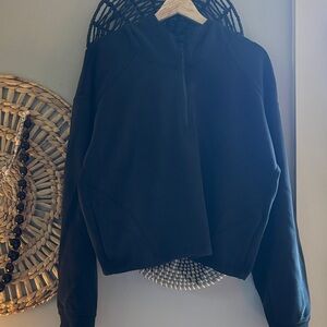 Lululemon Black Quarter-Zip Pullover